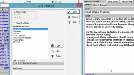 Small Library, Library Members