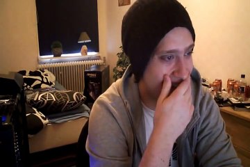 Trying not to laugh to LadderGoat