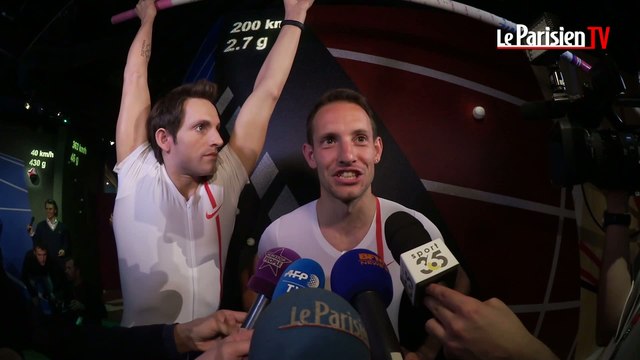 Renaud Lavillenie entre au musée Grévin