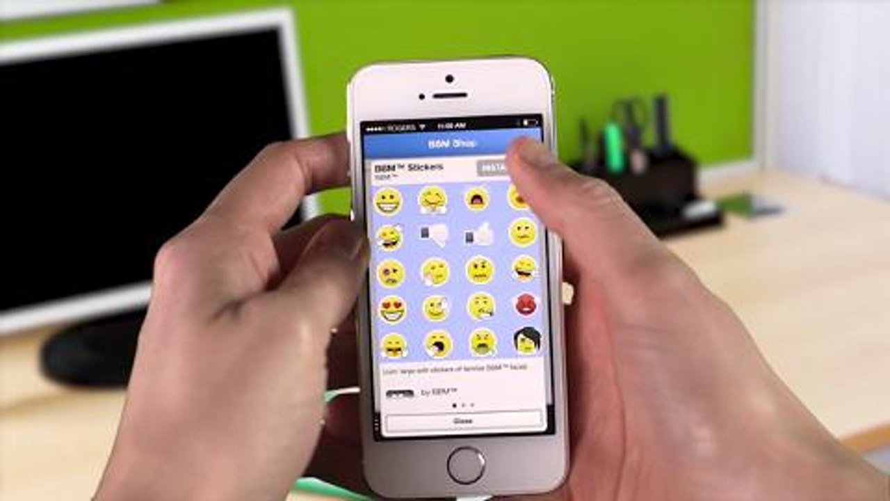 BBM - Stickers en BlackBerry Messenger