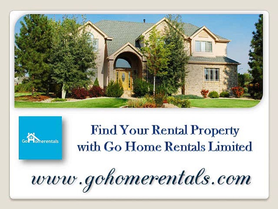 Find Your Rental Property with Go Home Rentals Limited