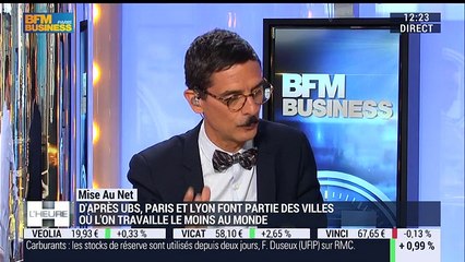 La mise au net: Paris et Lyon, les deux villes où l'on travaille le moins au monde - 25/05