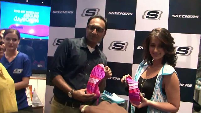 Ileana D'Cruz Unveils New Range Of Skechers Shoes