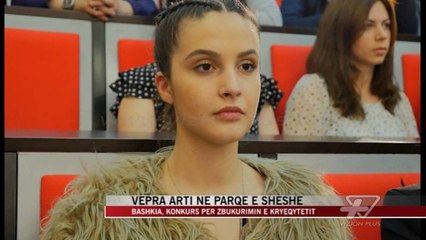 Vepra arti në parqe e sheshe - News, Lajme - Vizion Plus