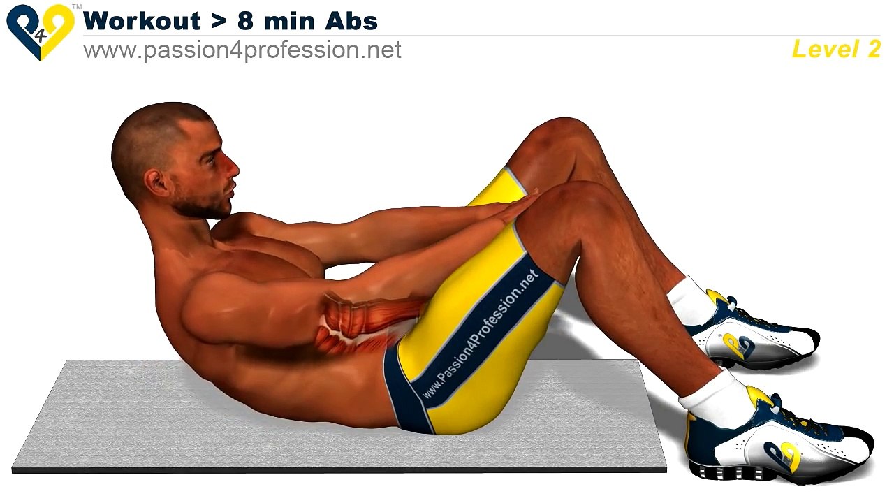 Abs workout how to have six pack - Level 2