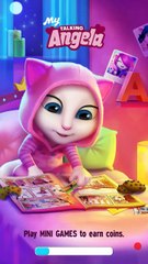 My Talking Angela -New Costume Gameplay Level 10 arandroid/iphone/ipad