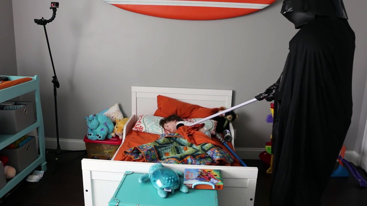 THE FORCE AWAKENS MY 2 YEAR OLD!