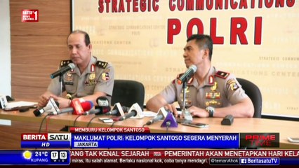 Santoso Cs Diminta Serahkan Diri