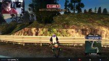 Burnout Paradise: Making a mess of my bike and car