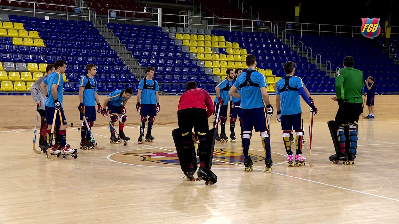 FCB Hoquei: Ricard Muñoz y Aitor Egurrola, previa FCB Lassa-Reus Deportiu