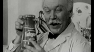 1960s FOLGER'S HUSBAND PLEASING COFFEE COMMERCIAL