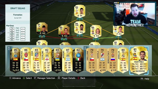 MY HIGHEST RATED FUT DRAFT! - FIFA 16 Ultimate Team