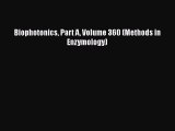 [PDF] Biophotonics Part A Volume 360 (Methods in Enzymology)  Read Online