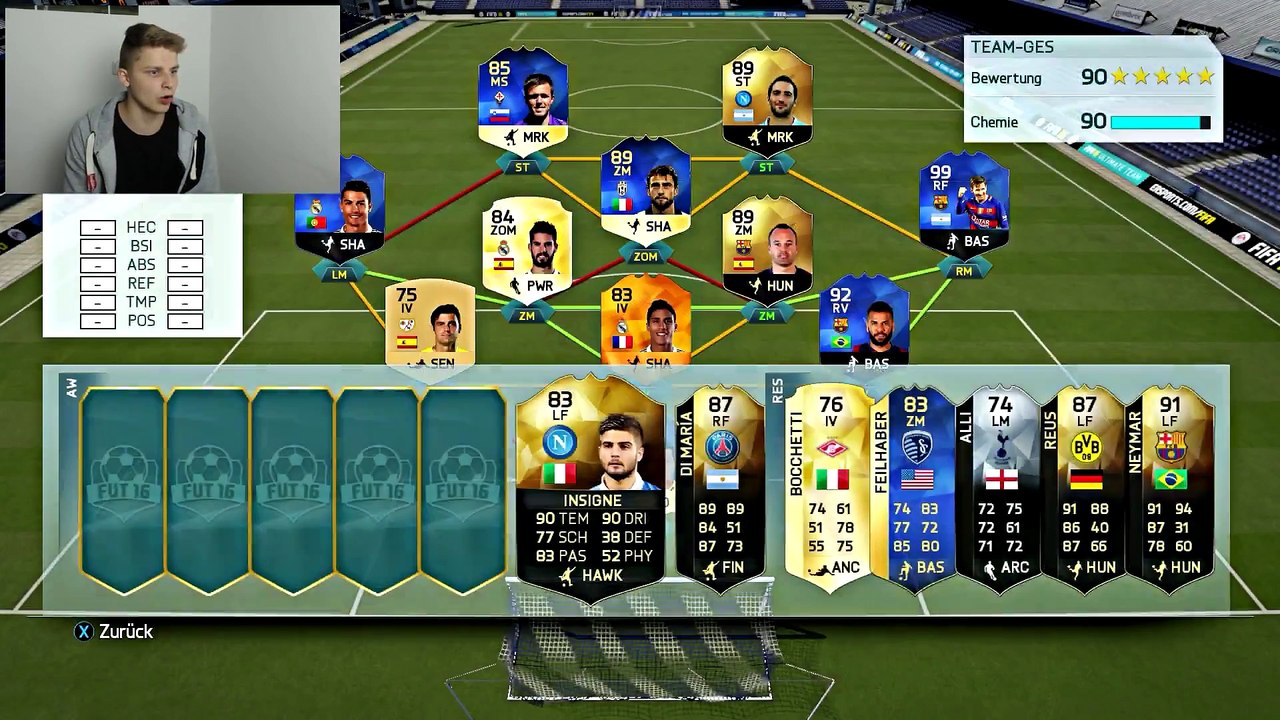 WELT REKORD FUT DRAFT! 8 TOTS TOTYS!! - FIFA 16  ULTIMATE TEAM (DEUTSCH)