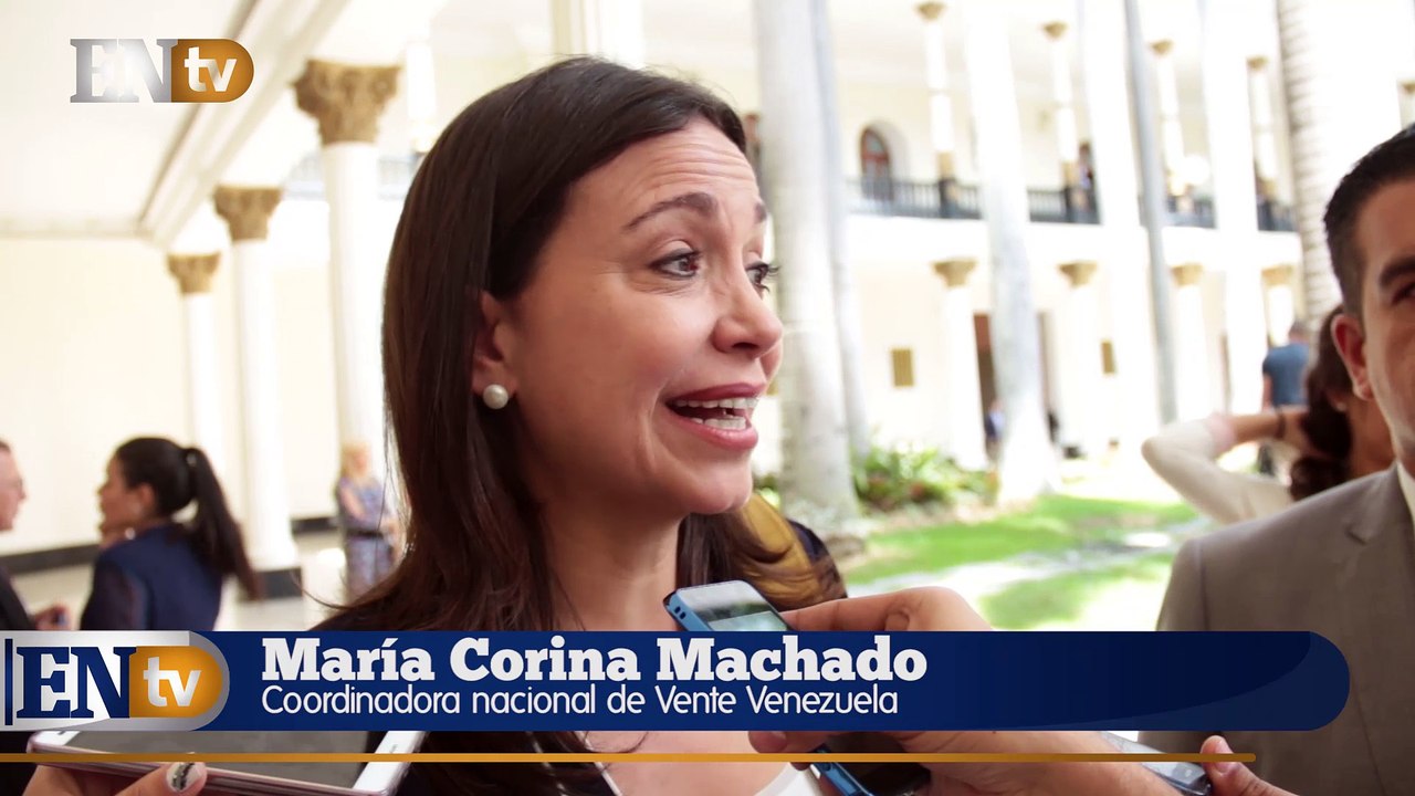 Maria Corina Machado: "Queremos un dialogo para...
