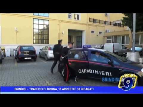 Brindisi | Traffico di droga, 10 arresti e 38 indagati