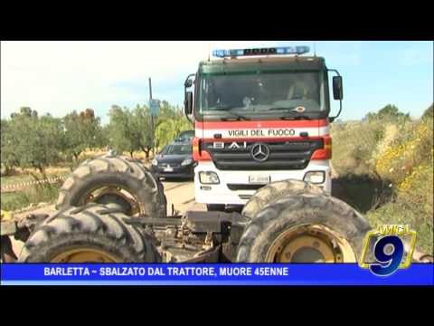 Barletta | Sbalzato dal trattore, muore 45enne
