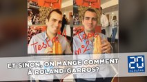 Et sinon, on mange comment à Roland-Garros?