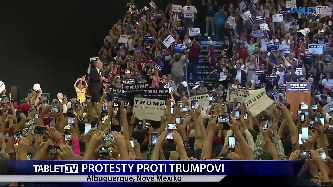 PROSTESTY PROTI TRUMPOVI