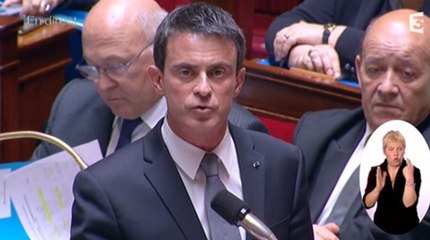 «Ni retrait» de la loi travail, «ni remise en cause» de l'article 2, lance Valls