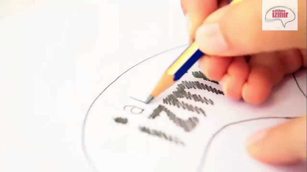 Serbest Zaman Öğrenci Çizim Çalışması