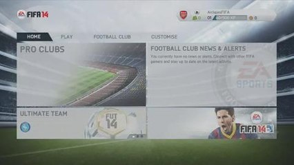FIFA 14 - Primer vistazo al Pro Club