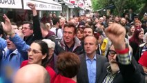 Protesta para Stacionit Policor, merren në pyetje Pirova dhe Najçevska