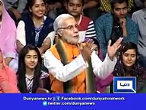 Dunya News Narendra Modi in Mazaaq Raat, Kashmir issue discussed Video Dailymotion