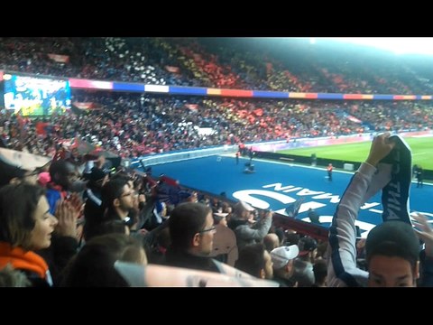 Entrée des joueurs Parc des Princes