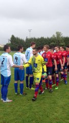 L'entrée du match de villebois, le dernier de la saison