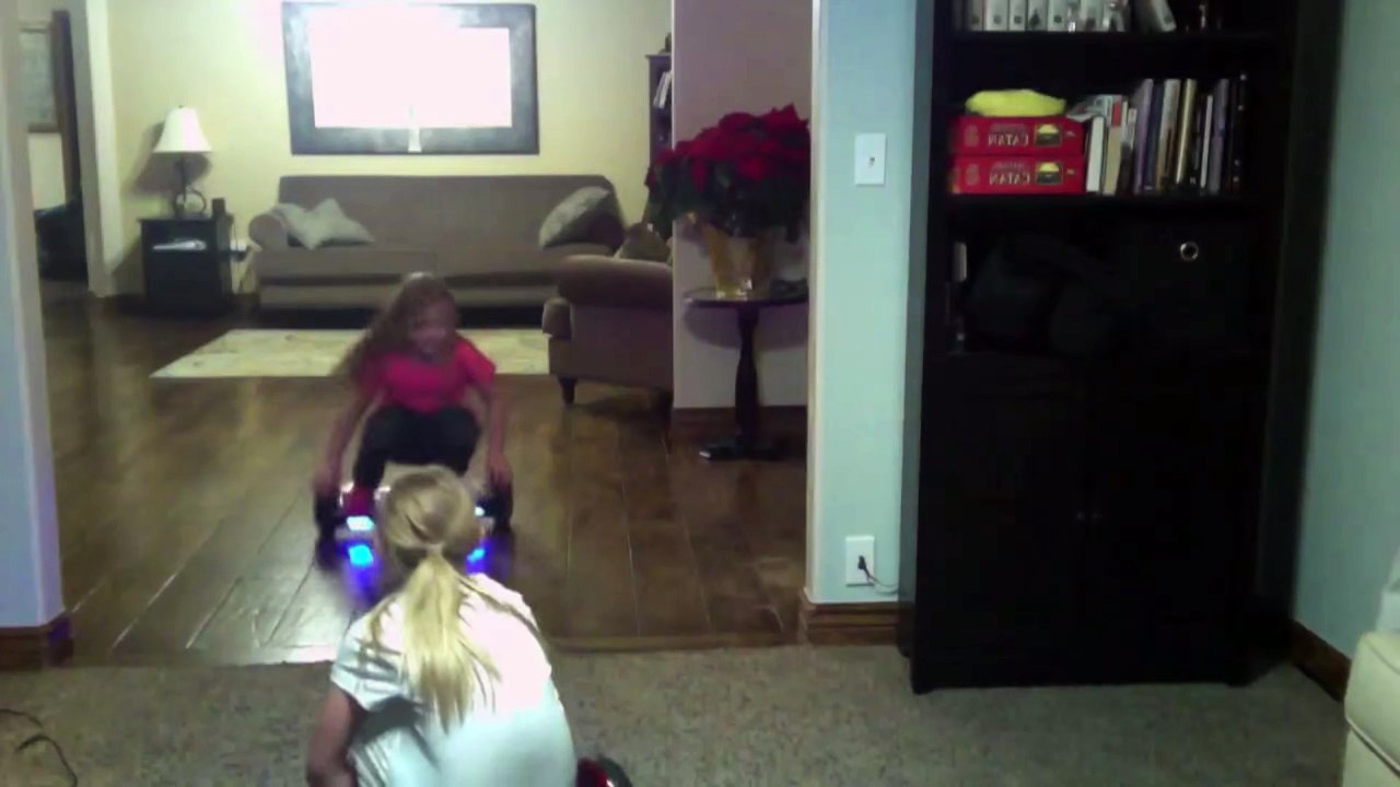 Spinning Hoverboard Fail