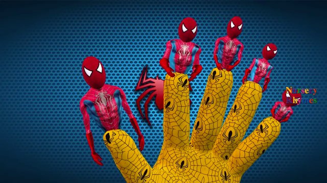 Finger Family Nursery Rhymes Spiderman Cartoons Hulk Ironman Finger Family Children Nursery Rhymes