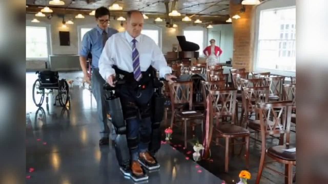 Il pensait qu'il n'allait jamais marcher au mariage de sa fille