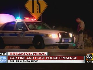 SR87 shut down at Shea after shooting, carjacking