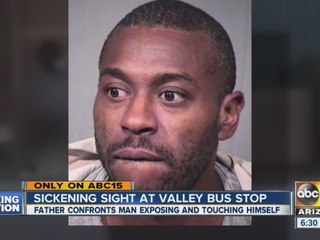 Man captures sickening sight at Valley bus stop