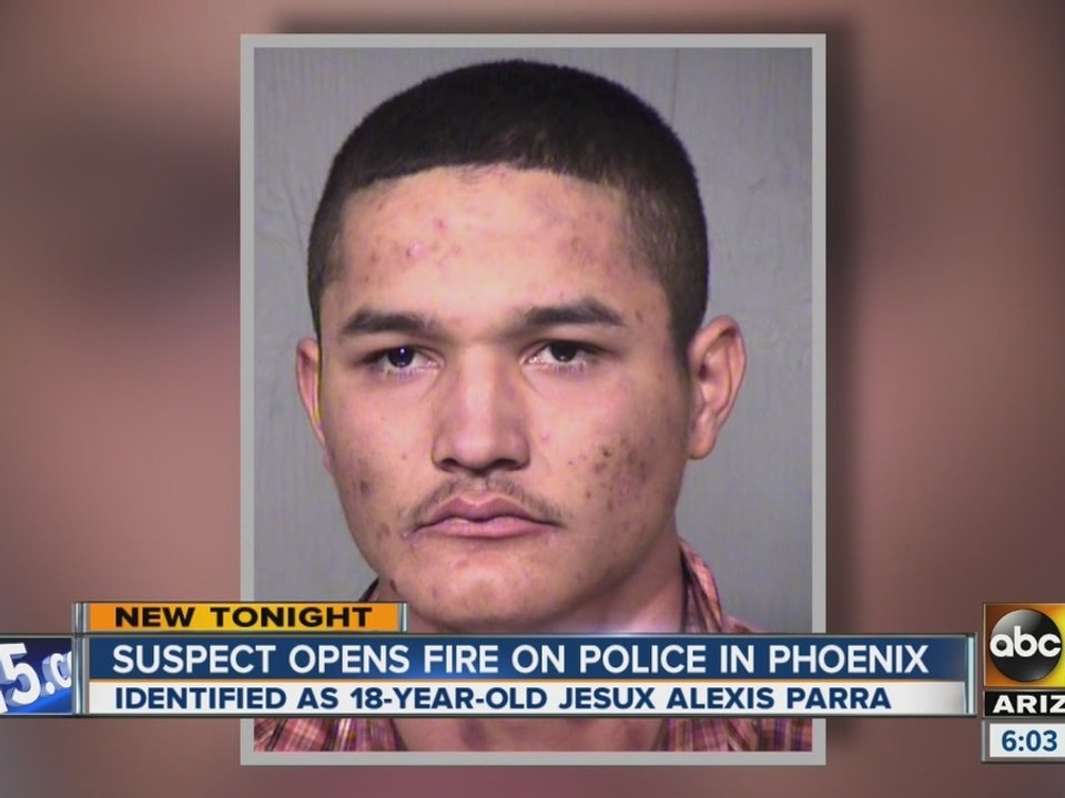Suspect opens fire on police in Phoenix