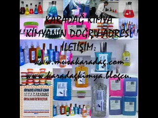 KİMYSAL MADDE ÜRETİMİ VE FORMÜL SATIŞI