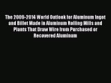 Read The 2009-2014 World Outlook for Aluminum Ingot and Billet Made in Aluminum Rolling Mills