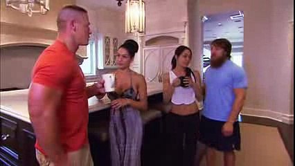 Take a tour of John Cena's house- Total Divas, 2016