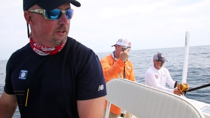 Grappling with a 300-pound Grouper
