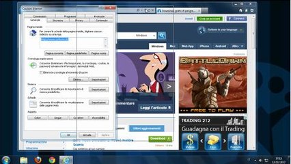 Come disabilitare il blocco popup su Internet Explorer