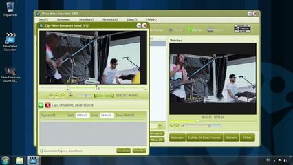 Videos bearbeiten und konvertieren mit 4Free Video Converter