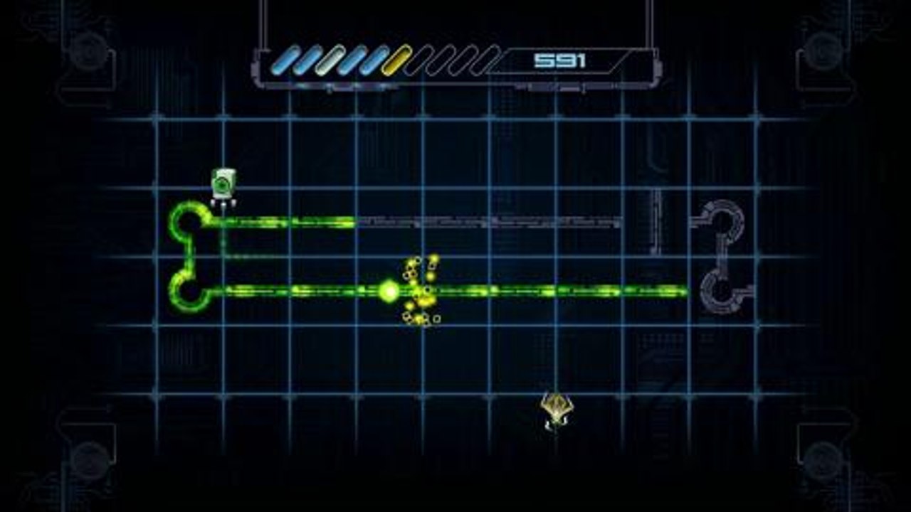 Arcade-Action im Retro-Look: Ein Virus namens TOM