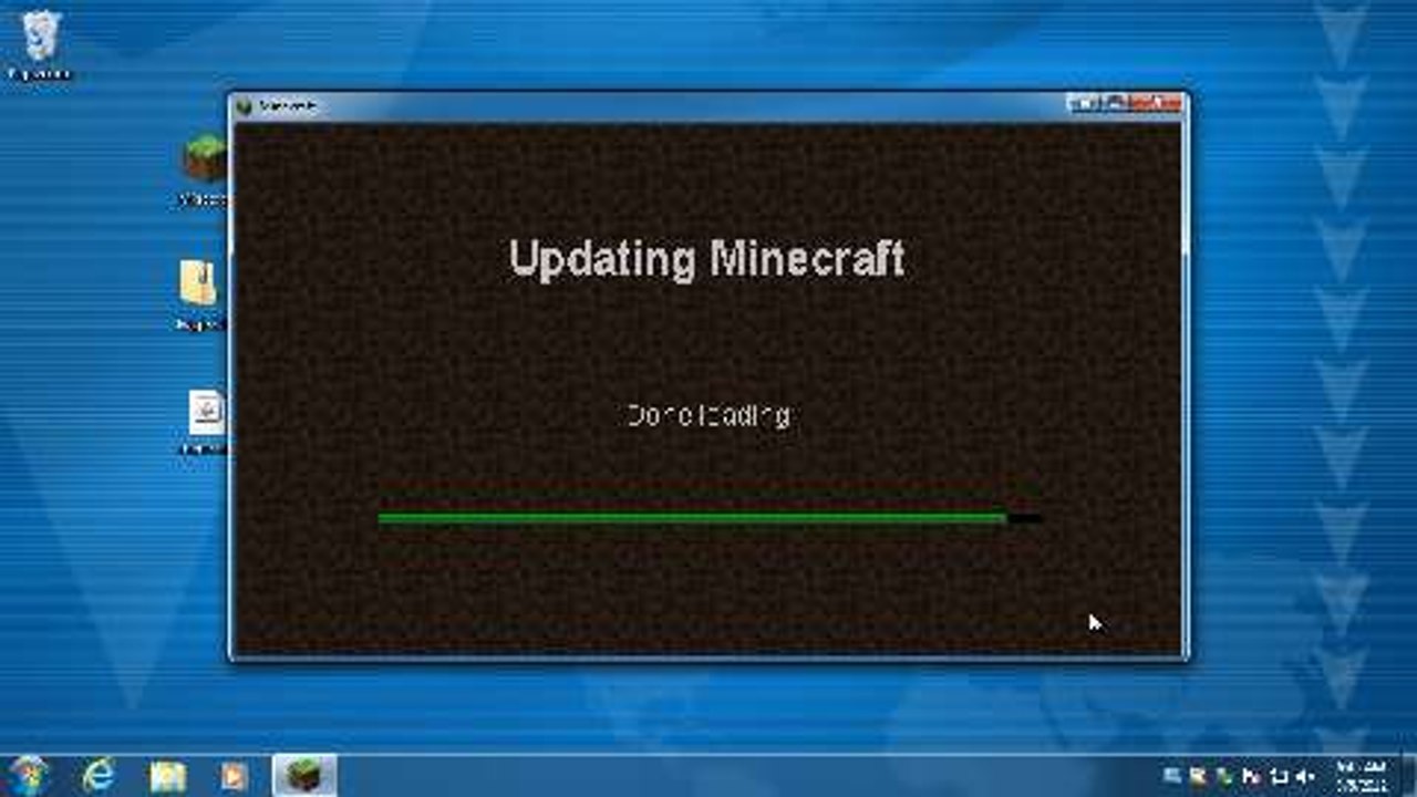Minecraft Demo reparieren