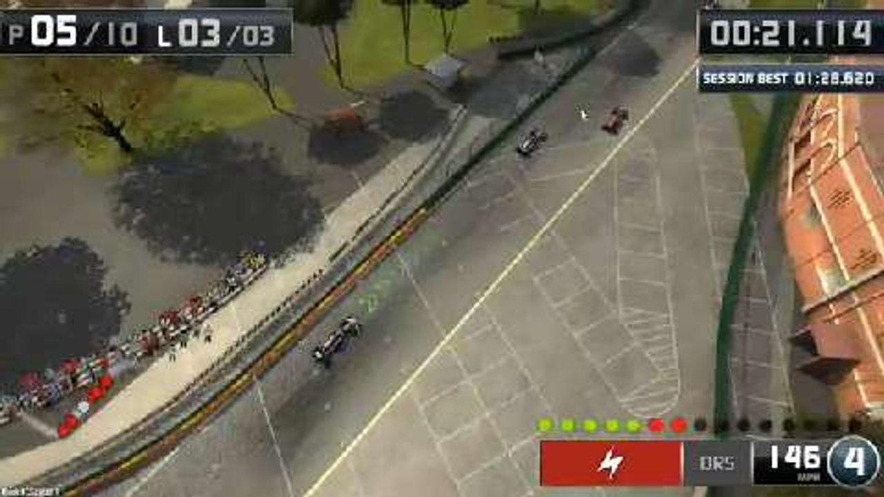 Online-Rennen in F1 Online