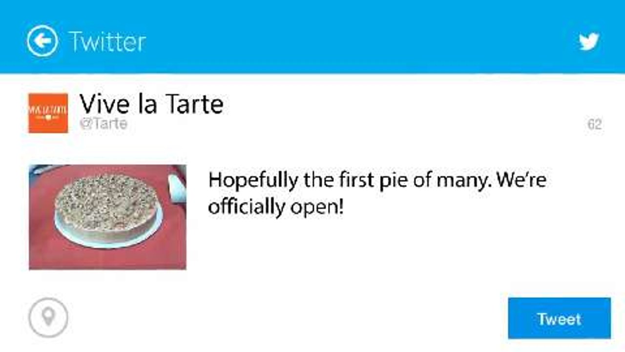 Twitter pour Windows 8