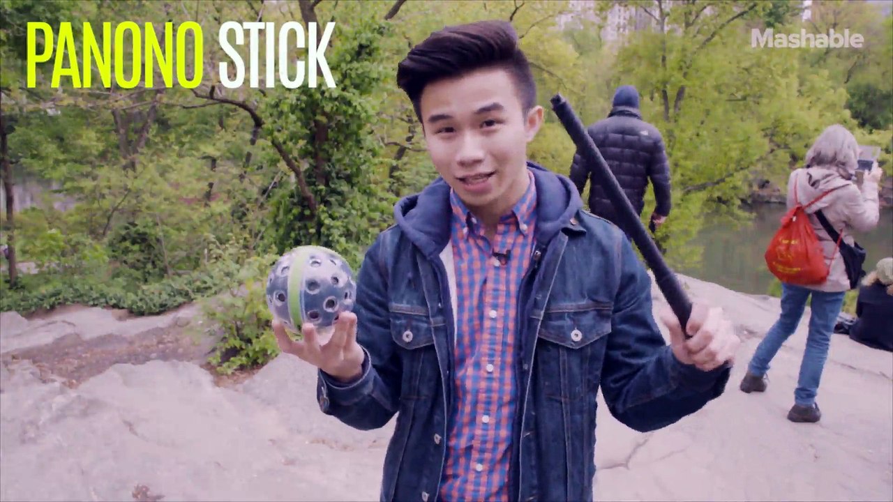 Panono the 360 camera that takes photo on throwing up