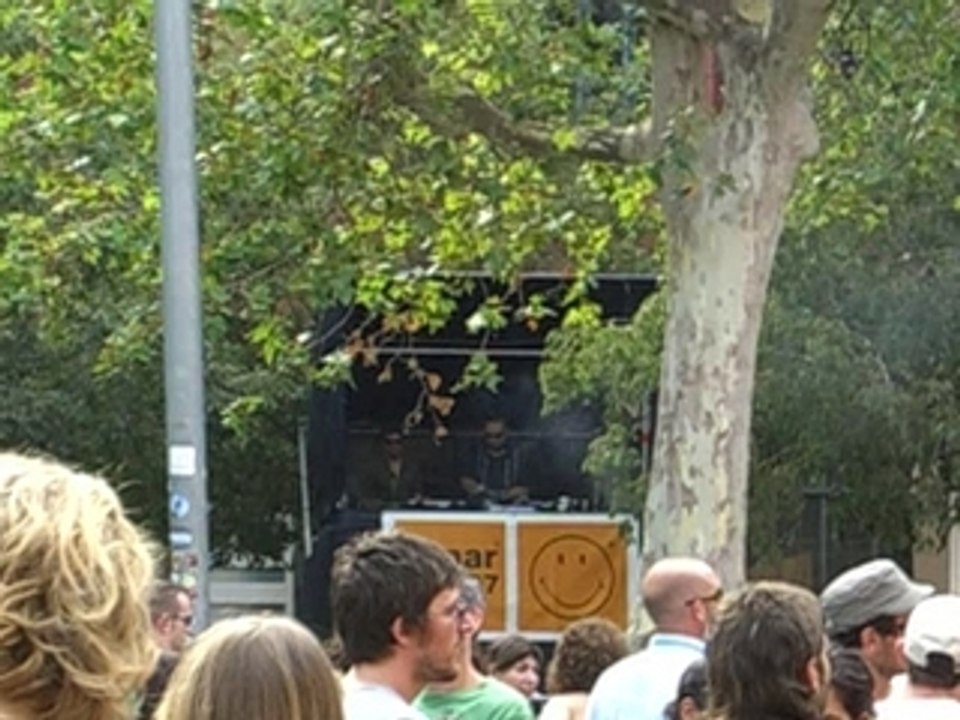 Lovemonk Soundsystem Sonar DJ show Barcelona