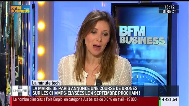 La Minute Tech: Paris organisera une course de drones le 4 septembre sur les Champs-Élysées - 25/05