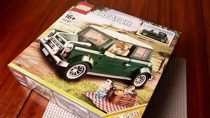 Lego Creator Mini Cooper Speed Build (10242)